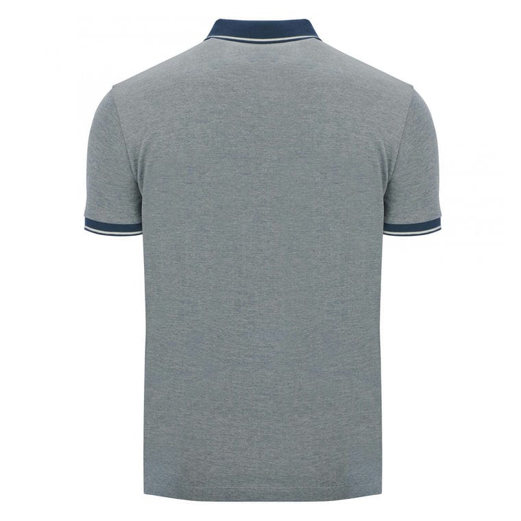 Tricou polo pentru bărbați BOWIE BLEUMARIN MELANJ L