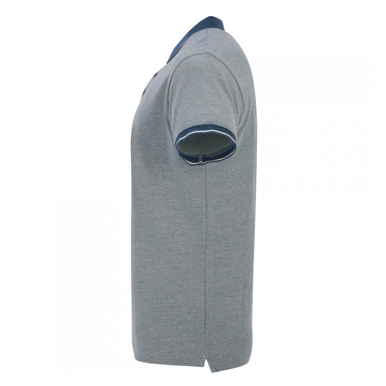 Tricou polo pentru bărbați BOWIE BLEUMARIN MELANJ L