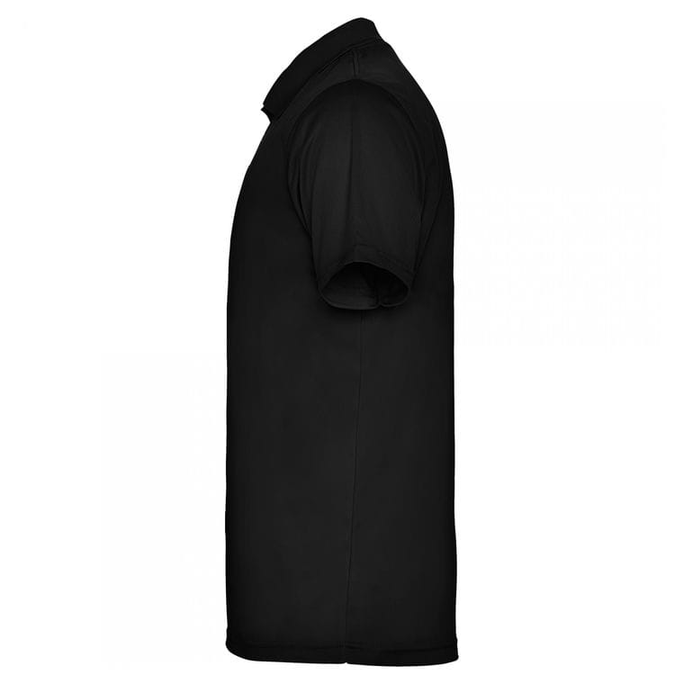 Tricou polo pentru bărbați MONZHA NEGRU 16 ani