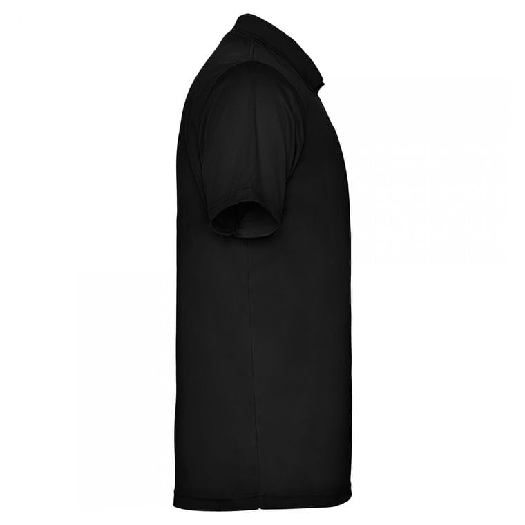 Tricou polo pentru bărbați MONZHA NEGRU 16 ani