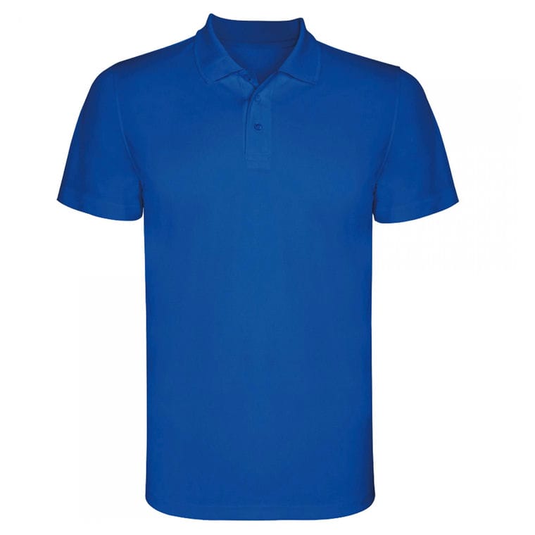 Tricou polo pentru bărbați MONZHA ALBASTRU ROYAL