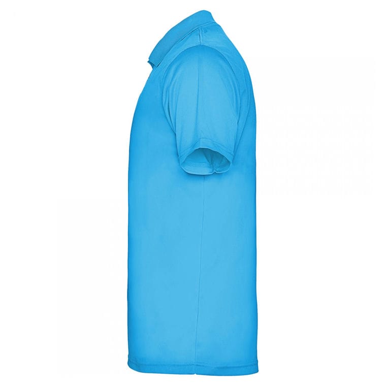 Tricou polo pentru bărbați MONZHA TURCOAZ 8 ani