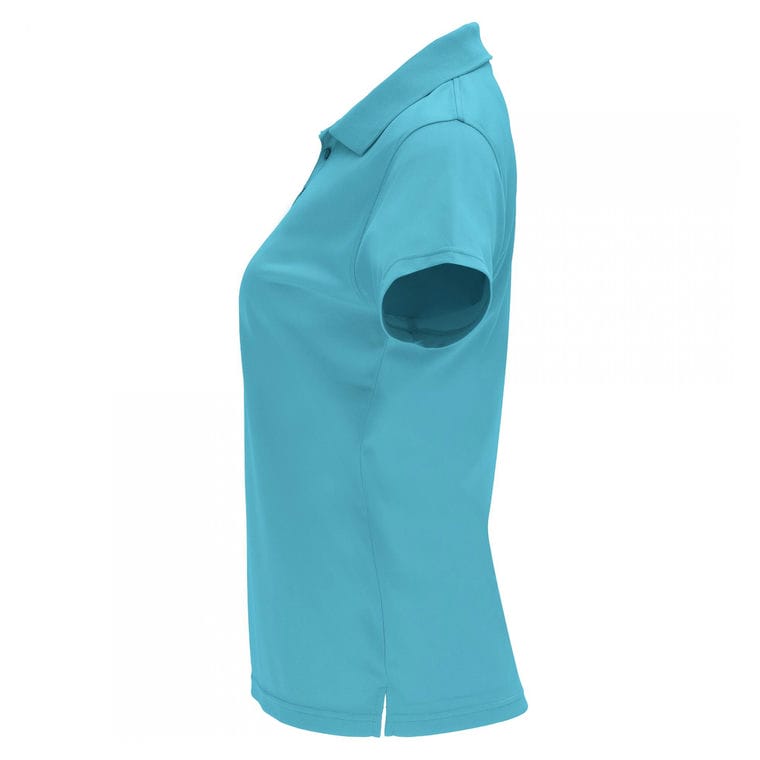 Tricou polo pentru femei MONZHA WOMAN TURCOAZ L