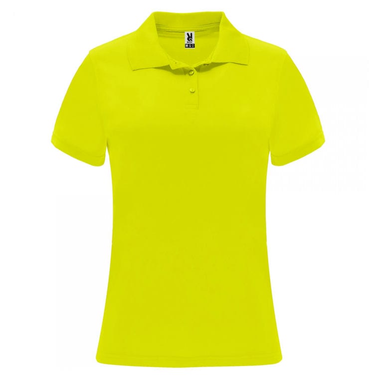 TRICOU POLO Damă MONZHA WOMAN GALBEN FLUORESCENT L