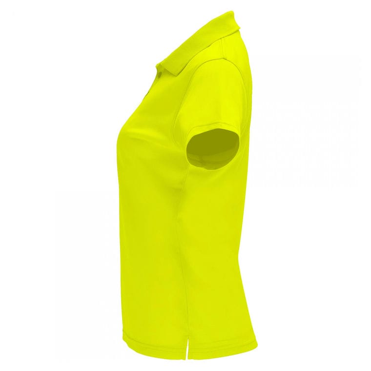 Tricou polo pentru femei MONZHA WOMAN GALBEN FLUORESCENT L