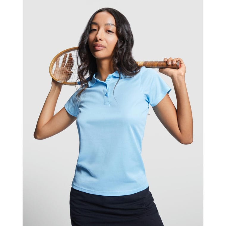 Tricou polo pentru femei MONZHA WOMAN BLEUMARIN L