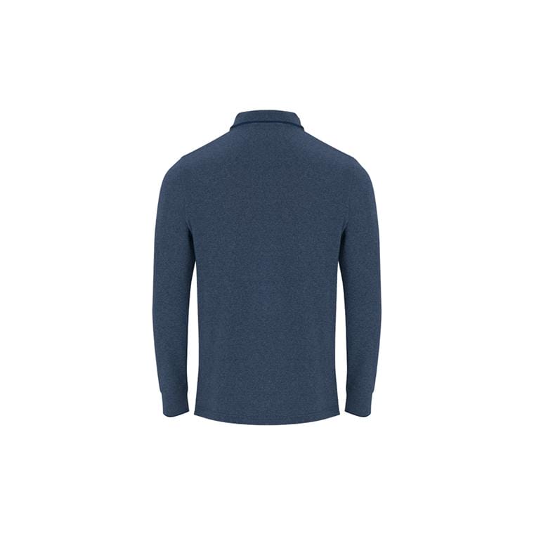 Tricou polo pentru bărbați DYLAN BLEUMARIN MELANJ S