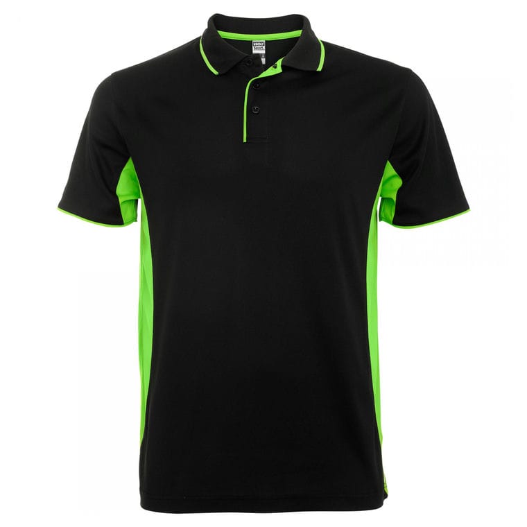 Tricou polo pentru bărbați MONTMELO NEGRU