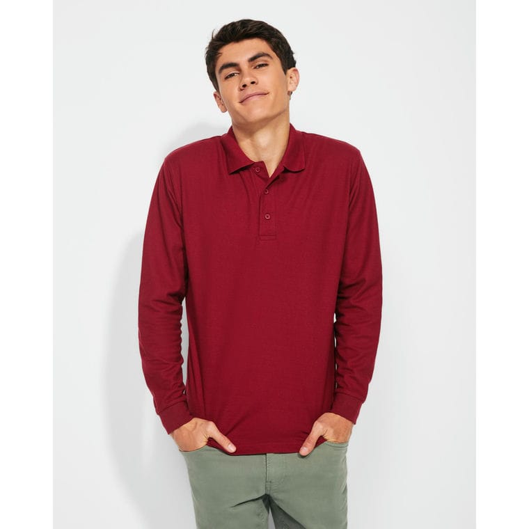 Tricou polo pentru bărbați CARPE  ROȘU L