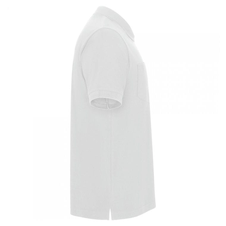 Tricou polo pentru bărbați CENTAURO PREMIUM ALB 3XL