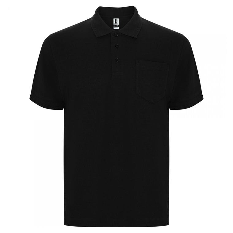 Tricou polo pentru bărbați CENTAURO PREMIUM NEGRU