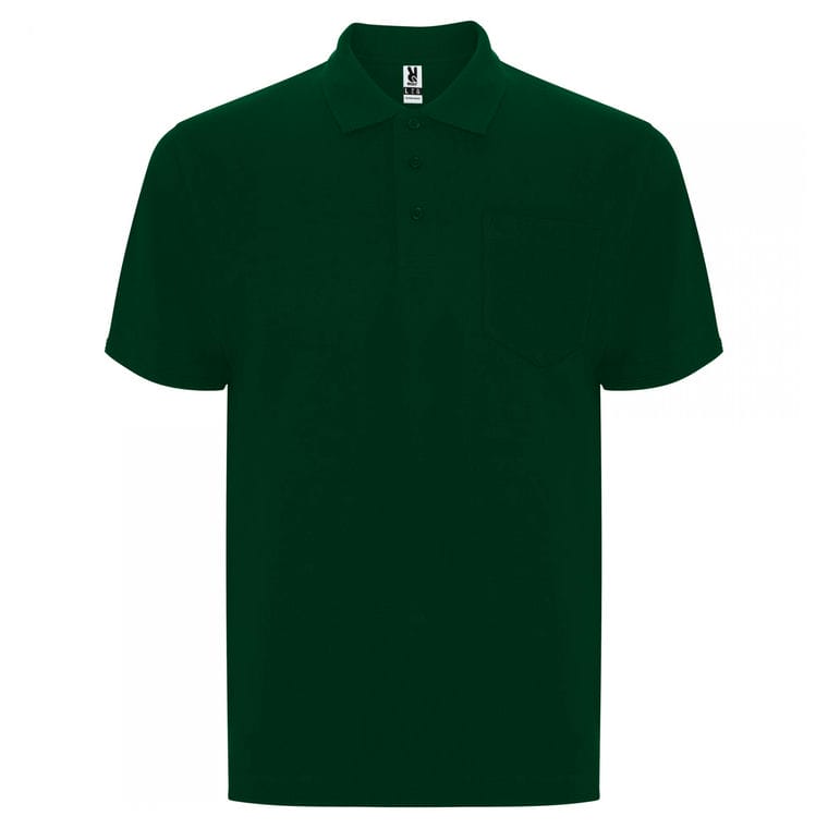 Tricou polo pentru bărbați CENTAURO PREMIUM VERDE STICLĂ