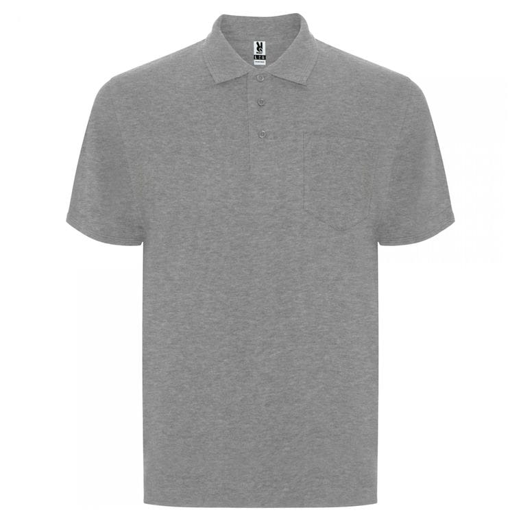 Tricou polo pentru bărbați CENTAURO PREMIUM GRI MELANJ
