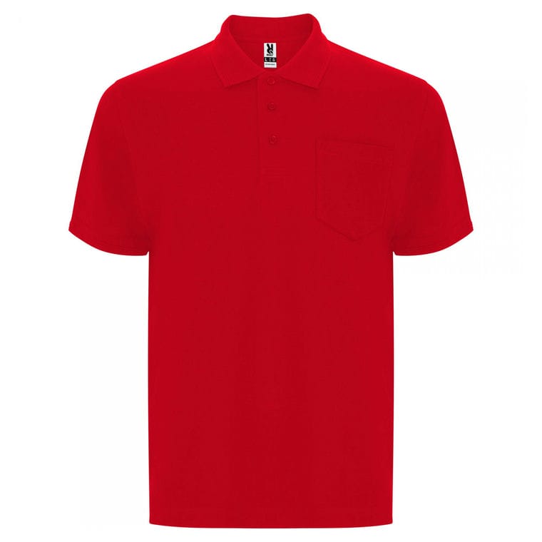 Tricou polo pentru bărbați CENTAURO PREMIUM ROȘU