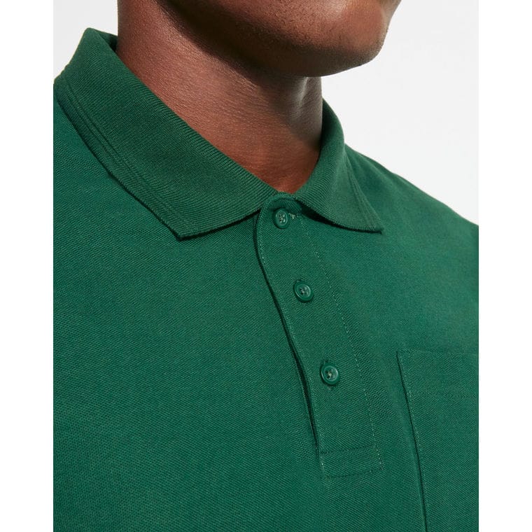 Tricou polo pentru bărbați CENTAURO PREMIUM VERDE STICLĂ M