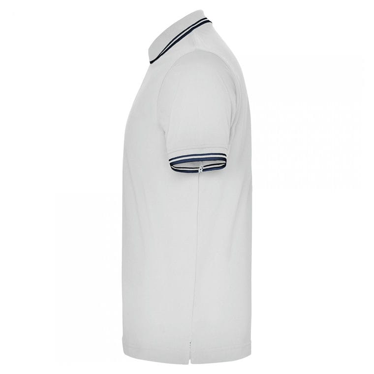 Tricou polo pentru bărbați MONTREAL ALB ALB XXL