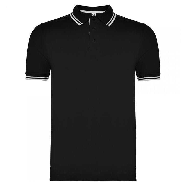 TRICOU POLO Bărbat MONTREAL NEGRU