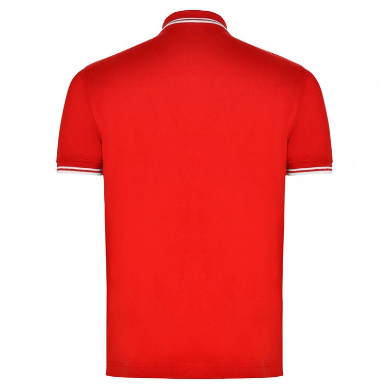Tricou polo pentru bărbați MONTREAL ROȘU ROȘU S
