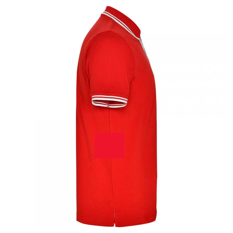 Tricou polo pentru bărbați MONTREAL ROȘU ROȘU S