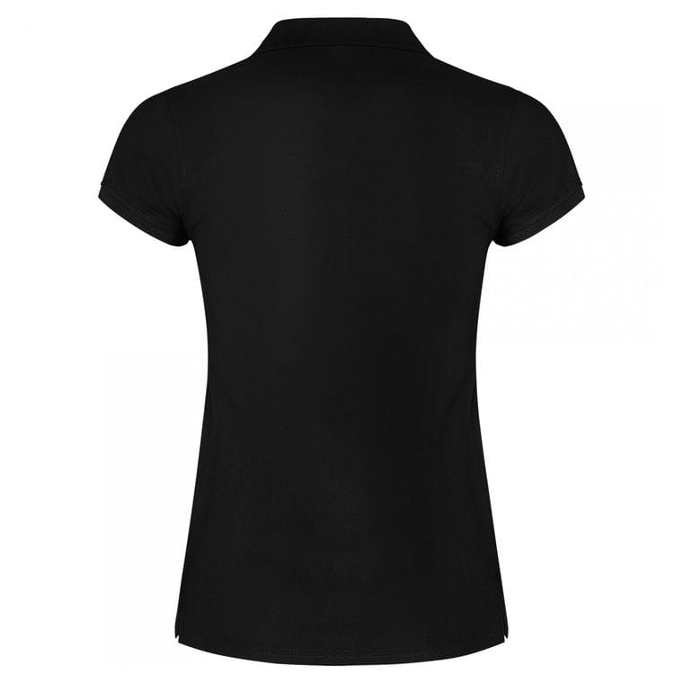 Tricou polo pentru femei STAR WOMAN NEGRU XXL