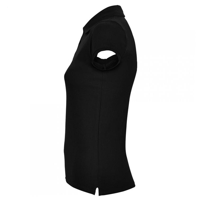 Tricou polo pentru femei STAR WOMAN NEGRU XXL