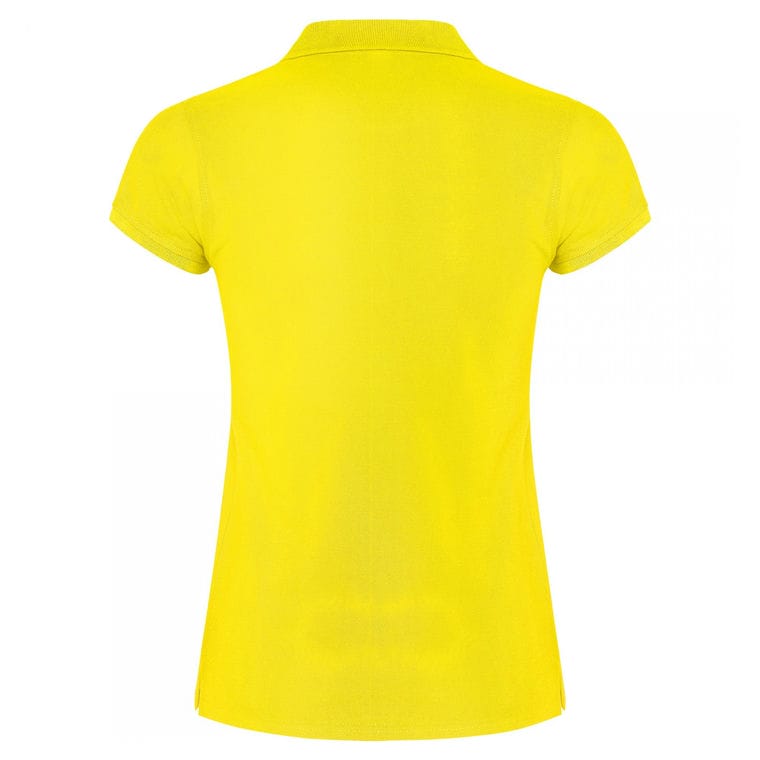 Tricou polo pentru femei STAR WOMAN GALBEN L