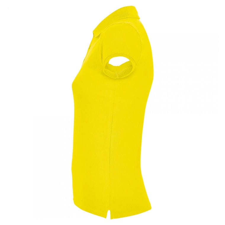 Tricou polo pentru femei STAR WOMAN GALBEN L