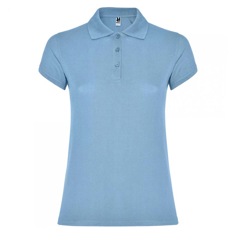 Tricou polo pentru femei STAR WOMAN ALBASTRU CELEST