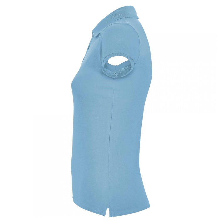 Tricou polo pentru femei STAR WOMAN ALBASTRU CELEST L