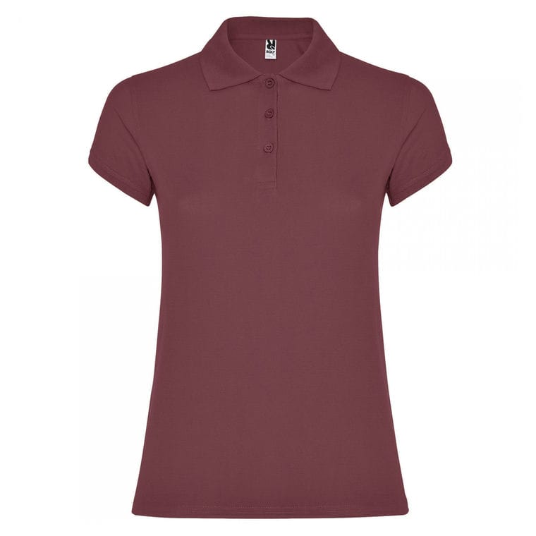 Tricou polo pentru femei STAR WOMAN Roșu Coacază 3XL