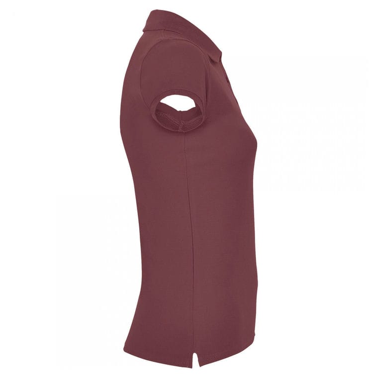 Tricou polo pentru femei STAR WOMAN Roșu Coacază L