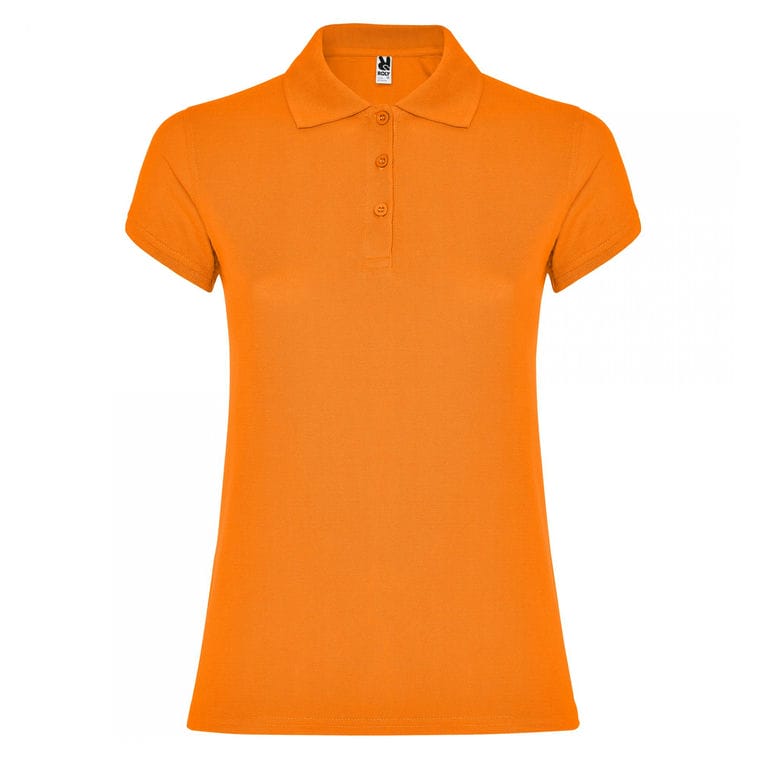 Tricou polo pentru femei STAR WOMAN PORTOCALIU