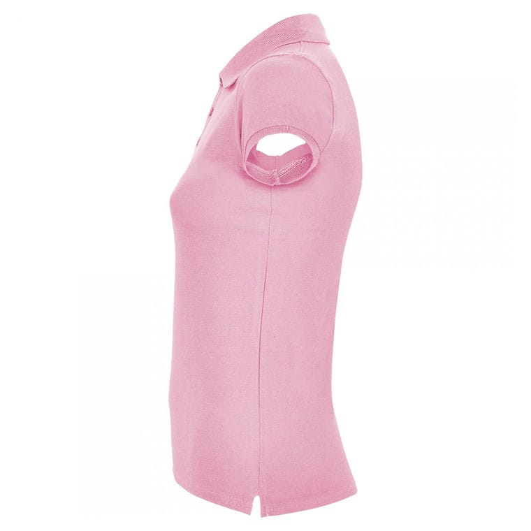 Tricou polo pentru femei STAR WOMAN ROZ DESCHIS L