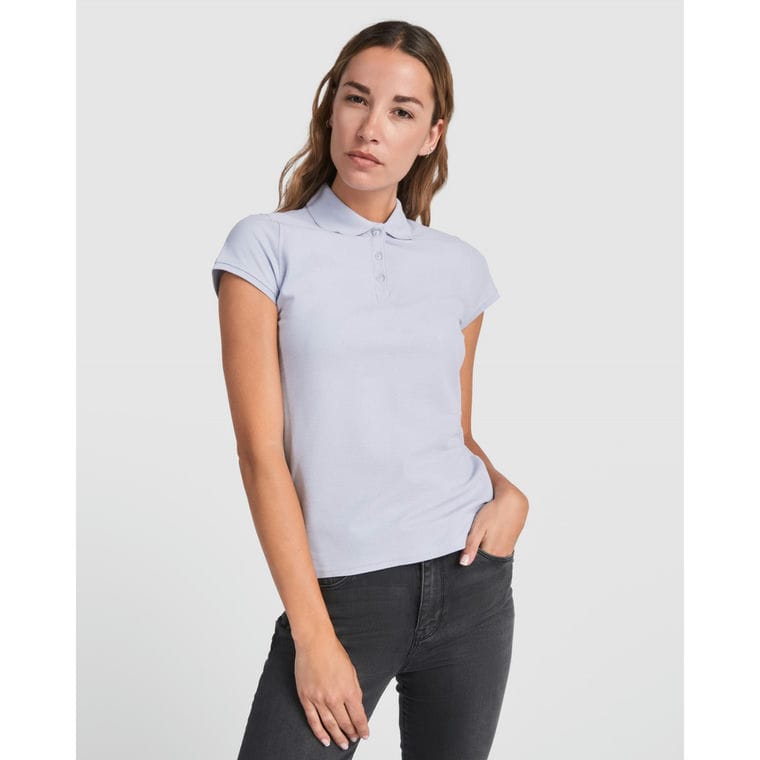 Tricou polo pentru femei STAR WOMAN VERDE MENTA XL