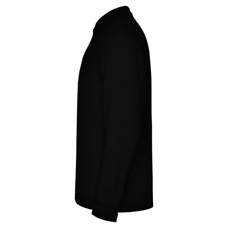 Tricou polo pentru bărbați ESTRELLA L/S NEGRU XXL