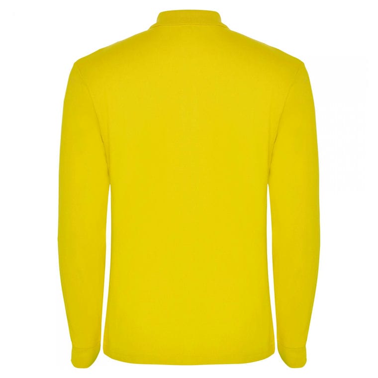 Tricou polo pentru bărbați ESTRELLA L/S GALBEN XXL