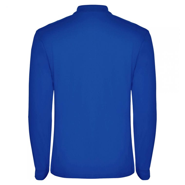 Tricou polo pentru bărbați ESTRELLA L/S ALBASTRU ROYAL XXL