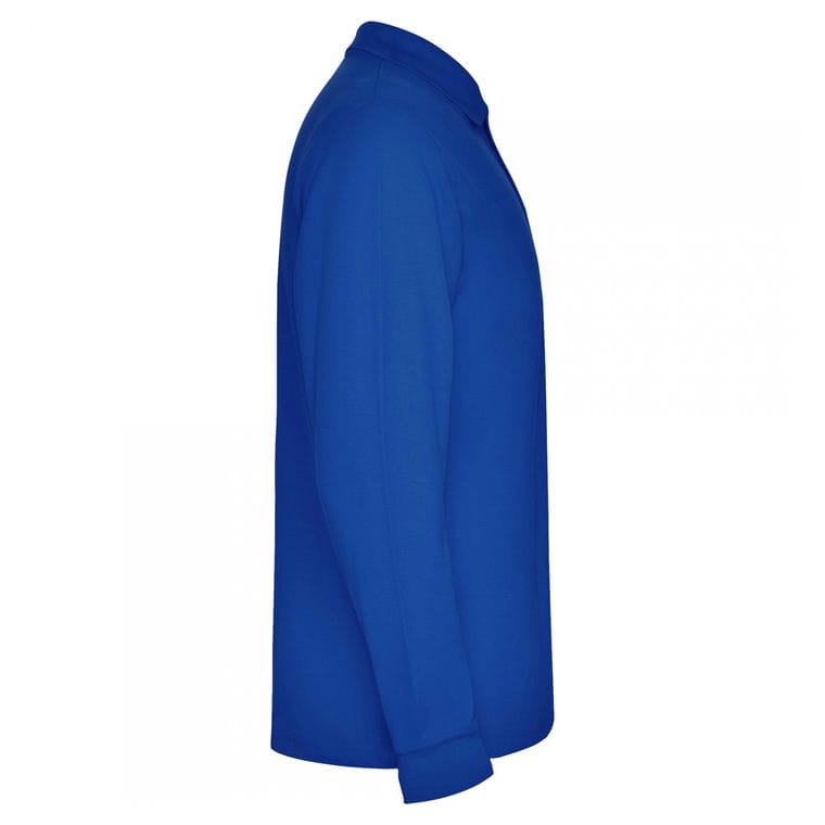 Tricou polo pentru bărbați ESTRELLA L/S ALBASTRU ROYAL XXL