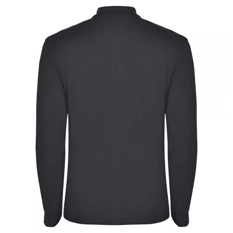 Tricou polo pentru bărbați ESTRELLA L/S PLUMB ÎNCHIS M