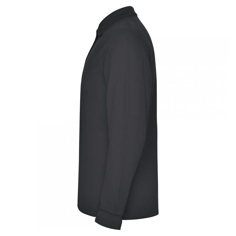 Tricou polo pentru bărbați ESTRELLA L/S PLUMB ÎNCHIS L