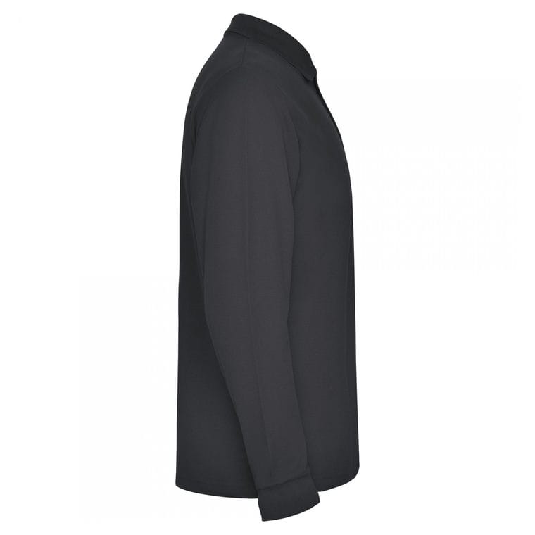 Tricou polo pentru bărbați ESTRELLA L/S PLUMB ÎNCHIS L