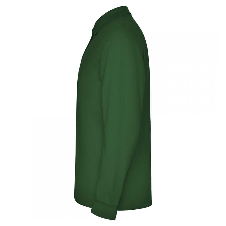 Tricou polo pentru bărbați ESTRELLA L/S VERDE STICLĂ XXL