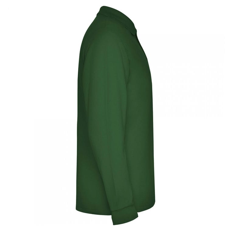 Tricou polo pentru bărbați ESTRELLA L/S VERDE STICLĂ XXL