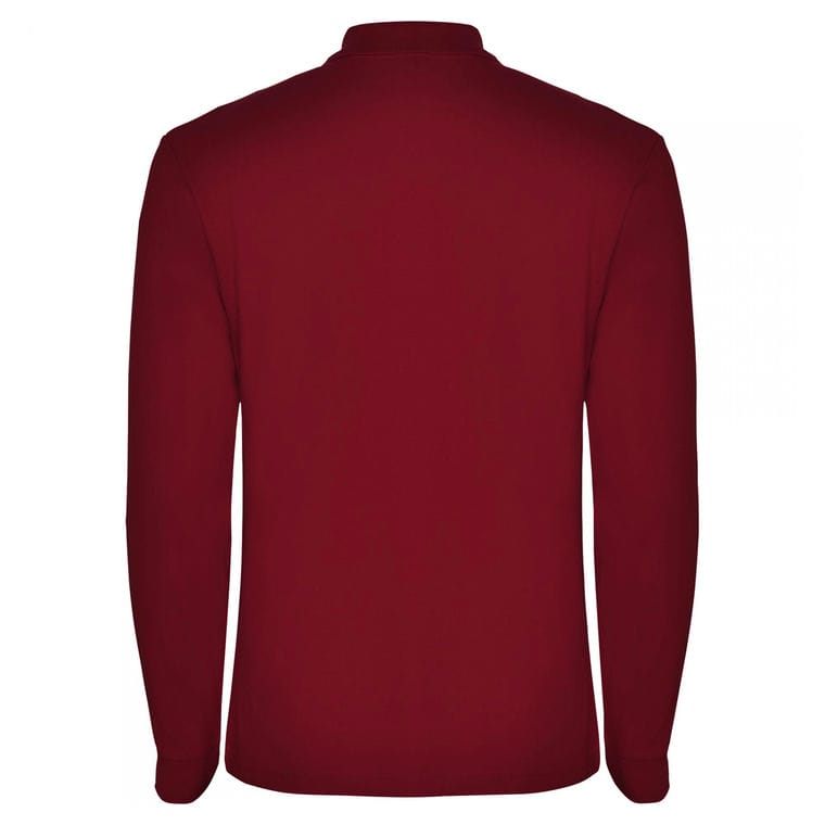 Tricou polo pentru bărbați ESTRELLA L/S GRENA L