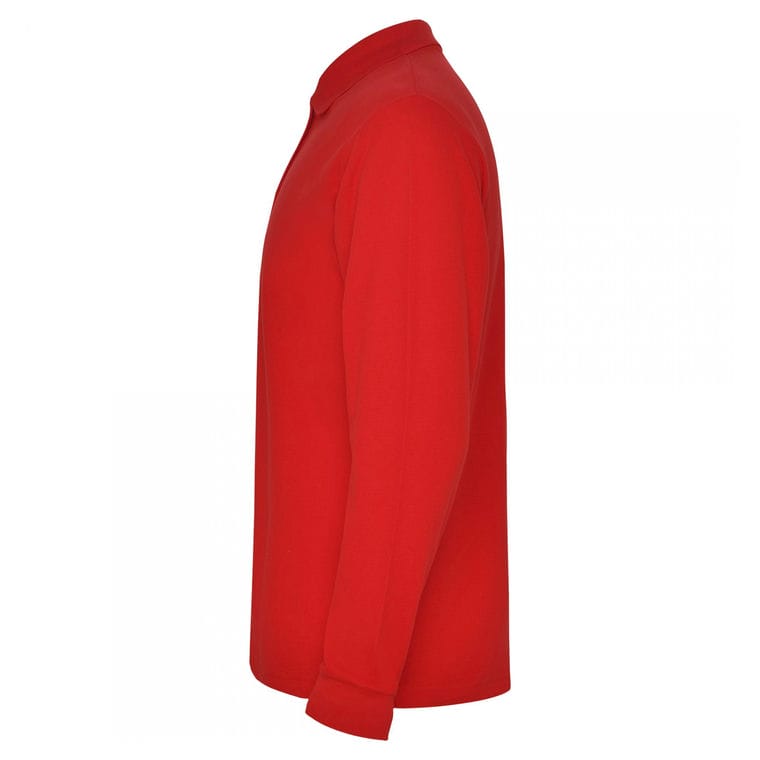 Tricou polo pentru bărbați ESTRELLA L/S ROȘU M
