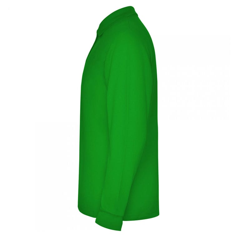Tricou polo pentru bărbați ESTRELLA L/S VERDE IARBĂ XXL