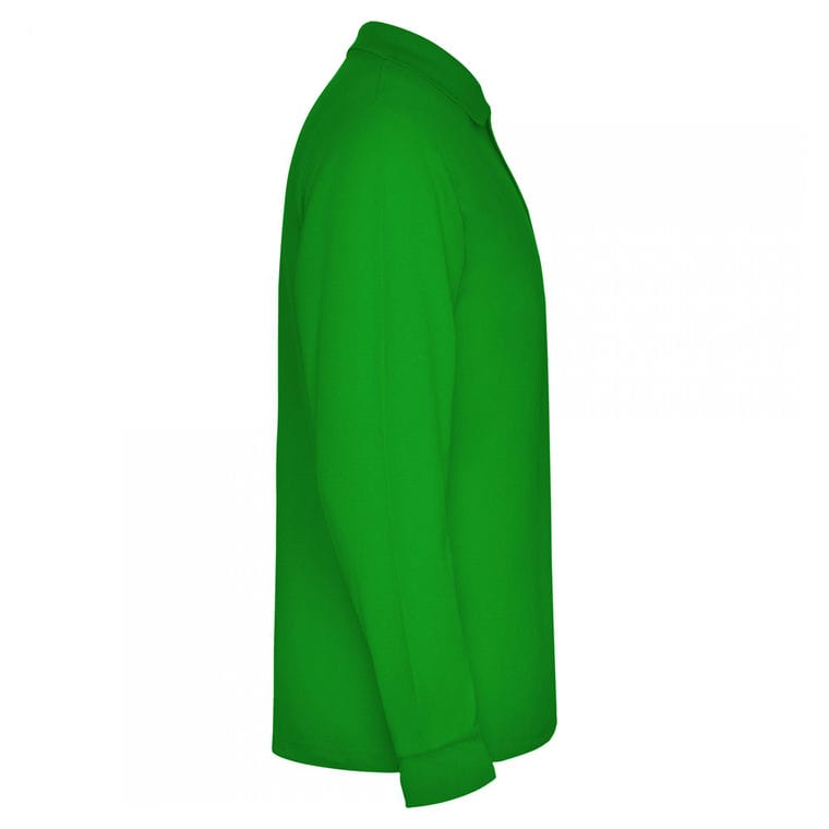 Tricou polo pentru bărbați ESTRELLA L/S VERDE IARBĂ XXL