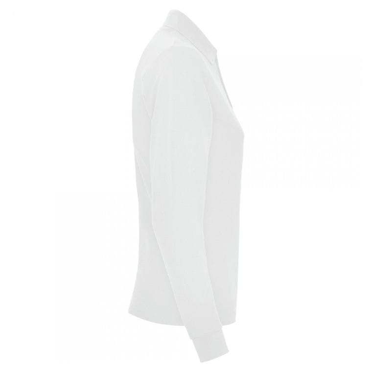 Tricou polo pentru femei ESTRELLA WOMAN L/S ALB XL