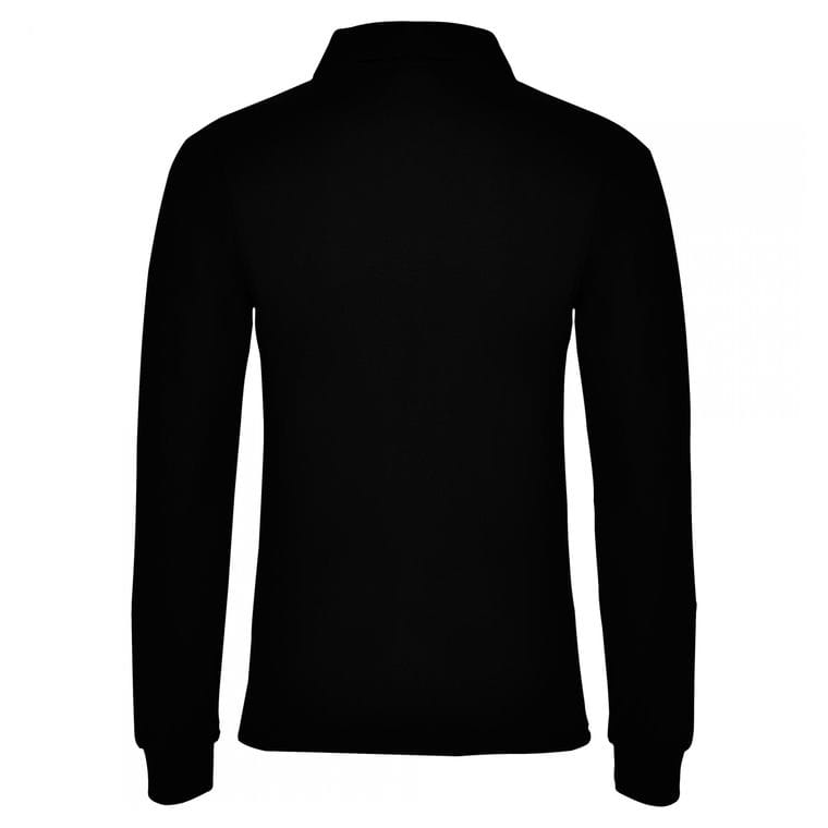 Tricou polo pentru femei ESTRELLA WOMAN L/S NEGRU 3XL