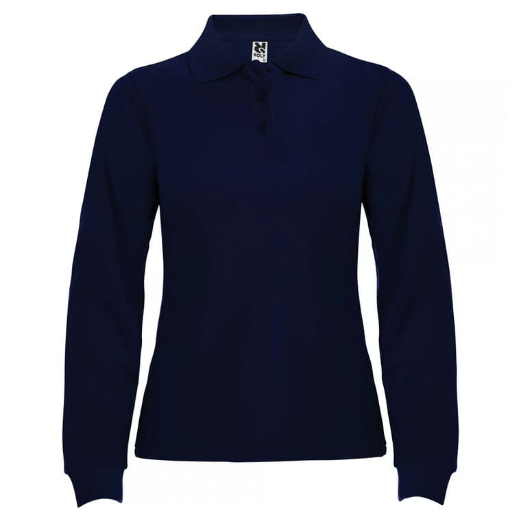 Tricou polo pentru femei ESTRELLA WOMAN L/S BLEUMARIN